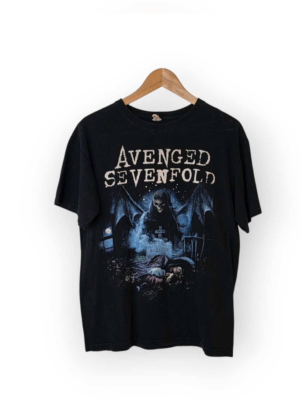 Y2K Avenge Sevenfold Its Your F***ing Nightmare Band Shirt Medium